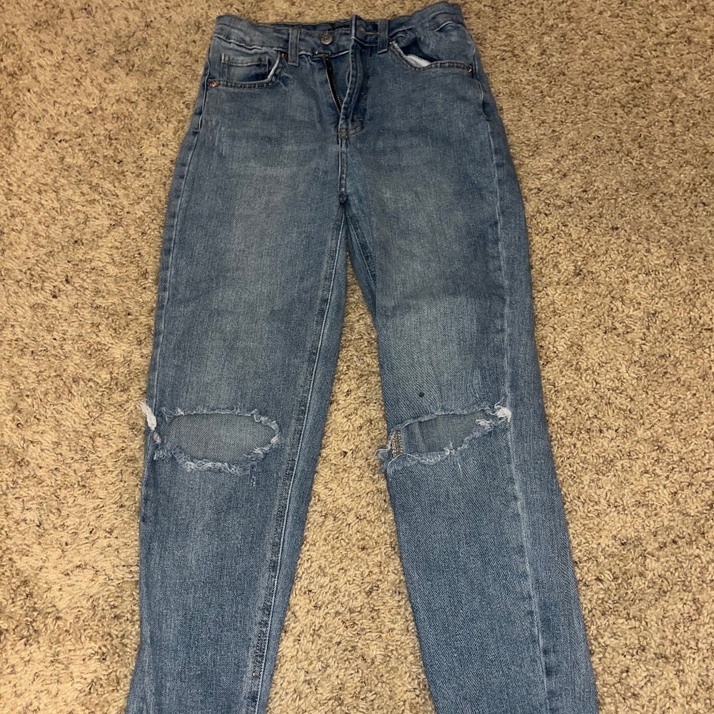 Womens Wild Fable Jeans Size 00 High Rise Mom